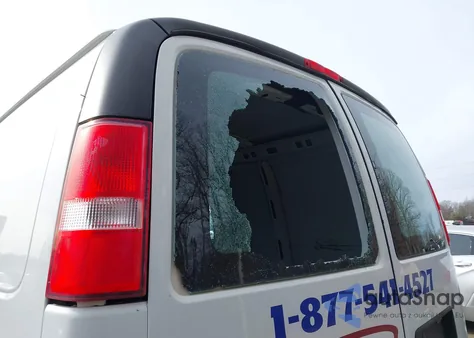 2019 GMC Savana 2500 Work Van z USA, uszkodzony, nr VIN 1GTW7AFG6K1337589